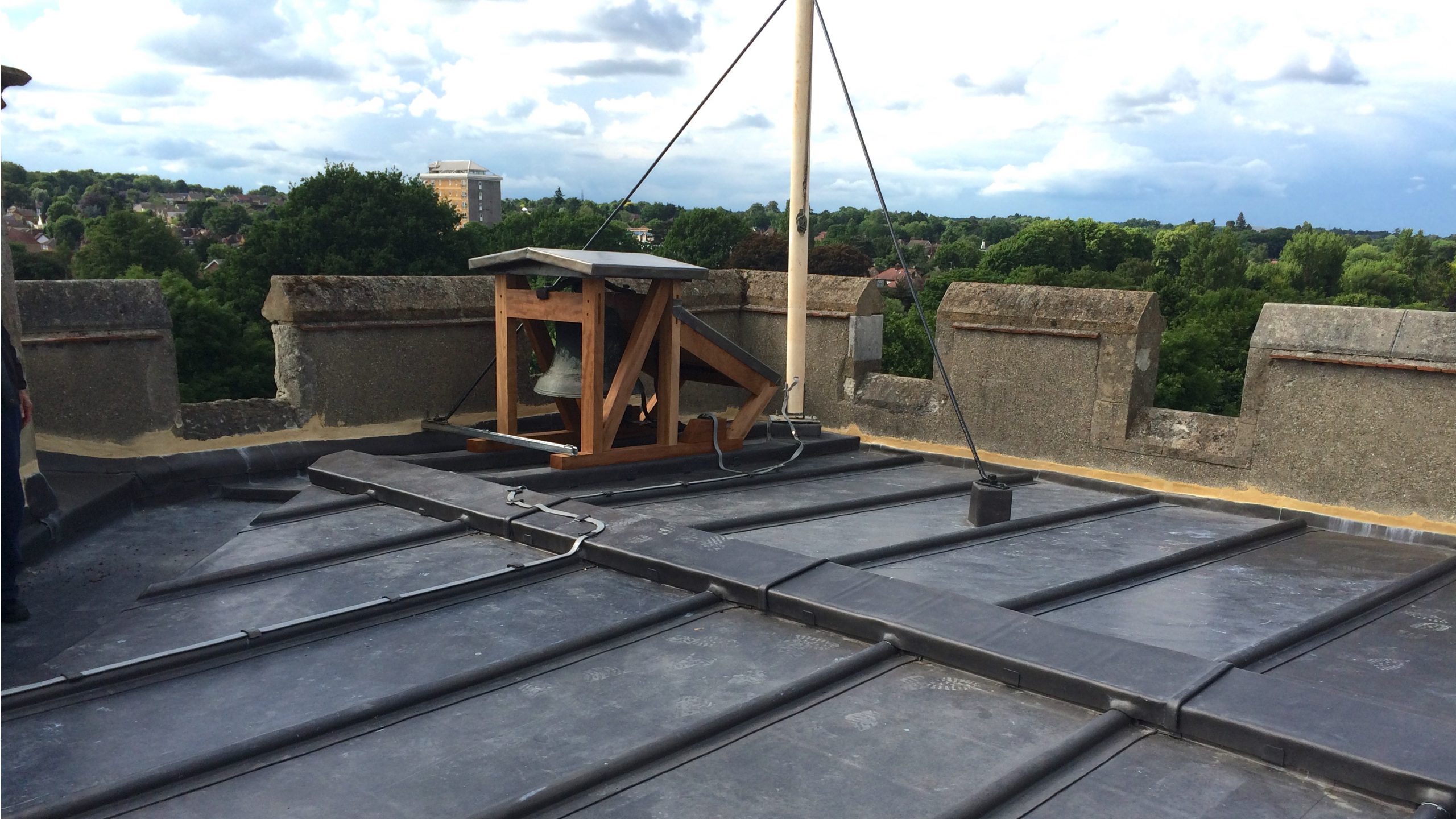Tower roof repairs: St Augustine, Broxbourne